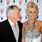 Hugh Hefner and Crystal Harris