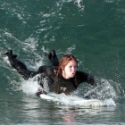 Jennifer Lawrence Surfing