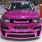 Pink Range Rover by Hamann