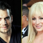 Kaley Cuoco and Henry Cavill