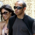 Nicole Scherzinger and Lewis Hamilton