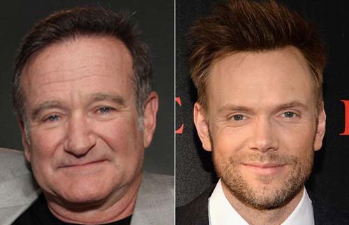 Robin Williams and Joel McHale