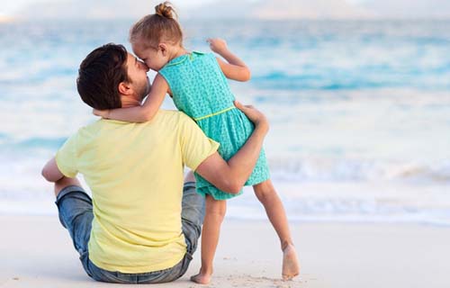 Father and Daughter lovely relation