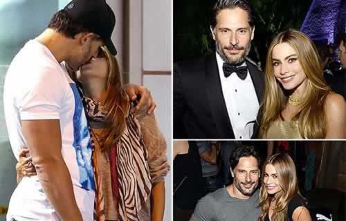 Sofia Vergara with Joe Manganiello