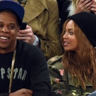 Beyoncé and Jay Z enjoying