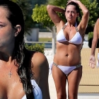  Selfie Queen Karen Danczuk Shows Off Her Shapely Figure in Marbella