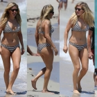  Ellie Goulding Slips into Striped Bikini During Getaway in Miami