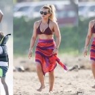  Hilary Duff Shows Off Her Toned Torso In A Bikini