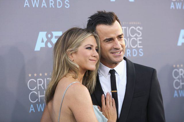 Jennifer Aniston and Justin Theroux