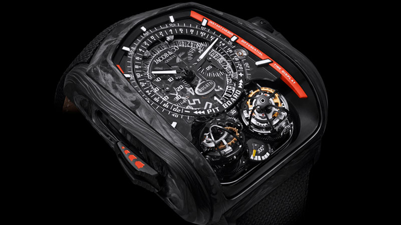  JACOB & CO X BUGATTI TWIN TURBO FURIOUS 300 WATCH