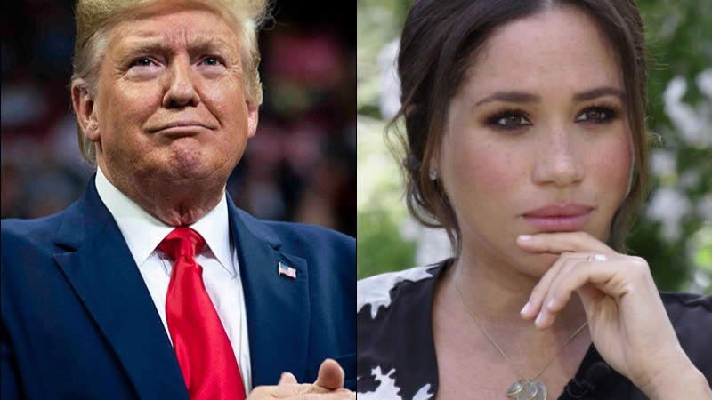 Trump hopes Meghan president