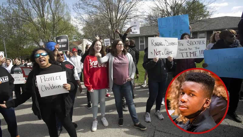  White homeowner accused of shooting Black teen who went to the wrong house in Kansas City