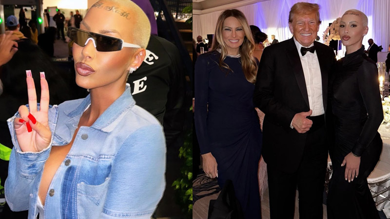  Amber Rose Endorses Donald Trump, Faces Backlash Over Her Comments