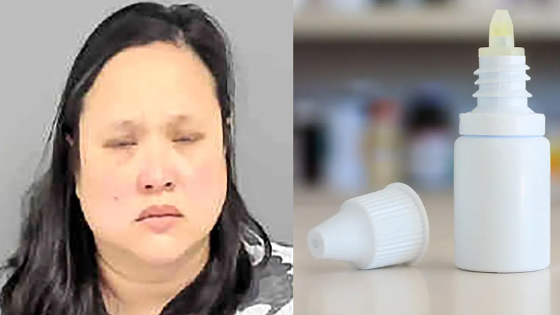  Iowa Woman Arrested for Allegedly Poisoning Husband with Eye Drops