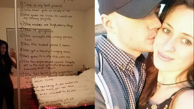  Husband Who Went Viral for Leaving Romantic Note to Wife Now Suspected of Her Murder