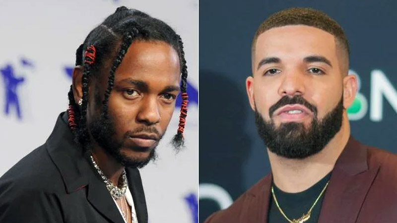 Kendrick Lamar and Drake