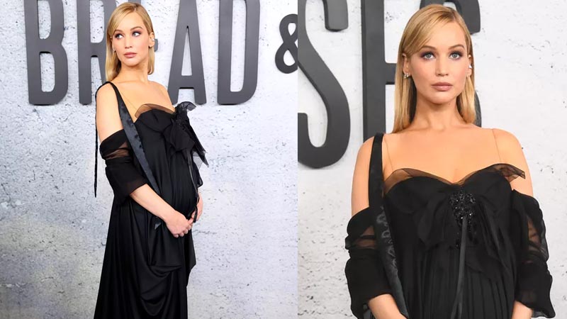  Jennifer Lawrence Stuns in Bold Maternity Look at ‘Bread & Roses’ Premiere