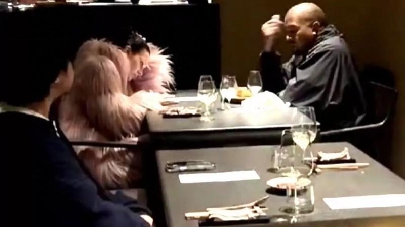  Kanye West and Bianca Censori Spark Curiosity with Intense Dinner Moment in Tokyo