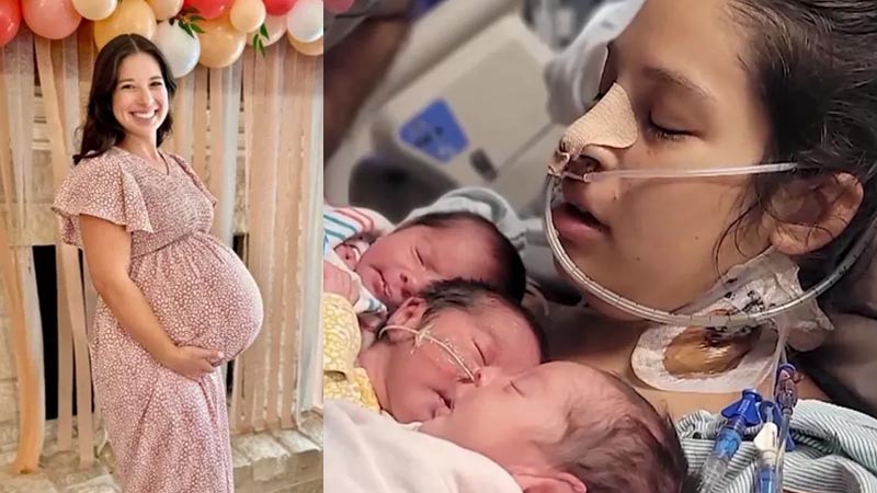  Texas Mom Miraculously Survives ‘Clinically Dead’ Moment During Triplets’ Birth